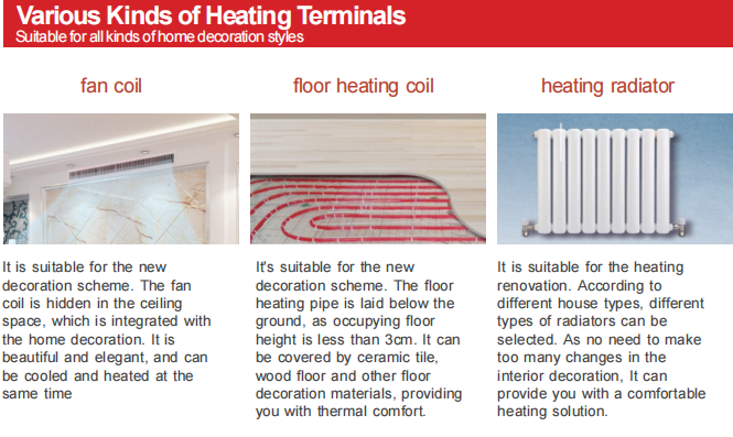 Multi-function Heat Pump / heating & cooling / DC inverter